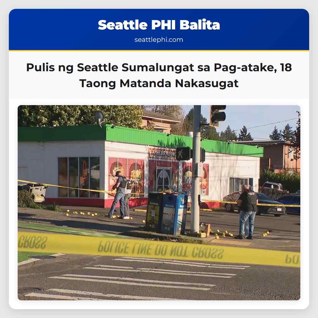 Pulis ng Seattle Sumalungat sa Pag-atake, 18