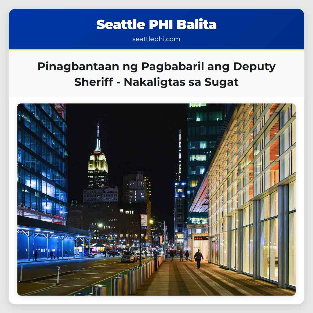 Pinagbantaan ng Pagbabaril ang Deputy Sheriff – Nakaligtas sa Sugat