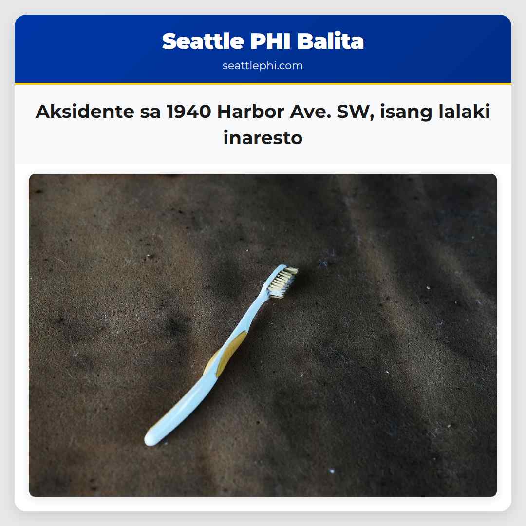 Aksidente sa 1940 Harbor Ave. SW, isang lalaki