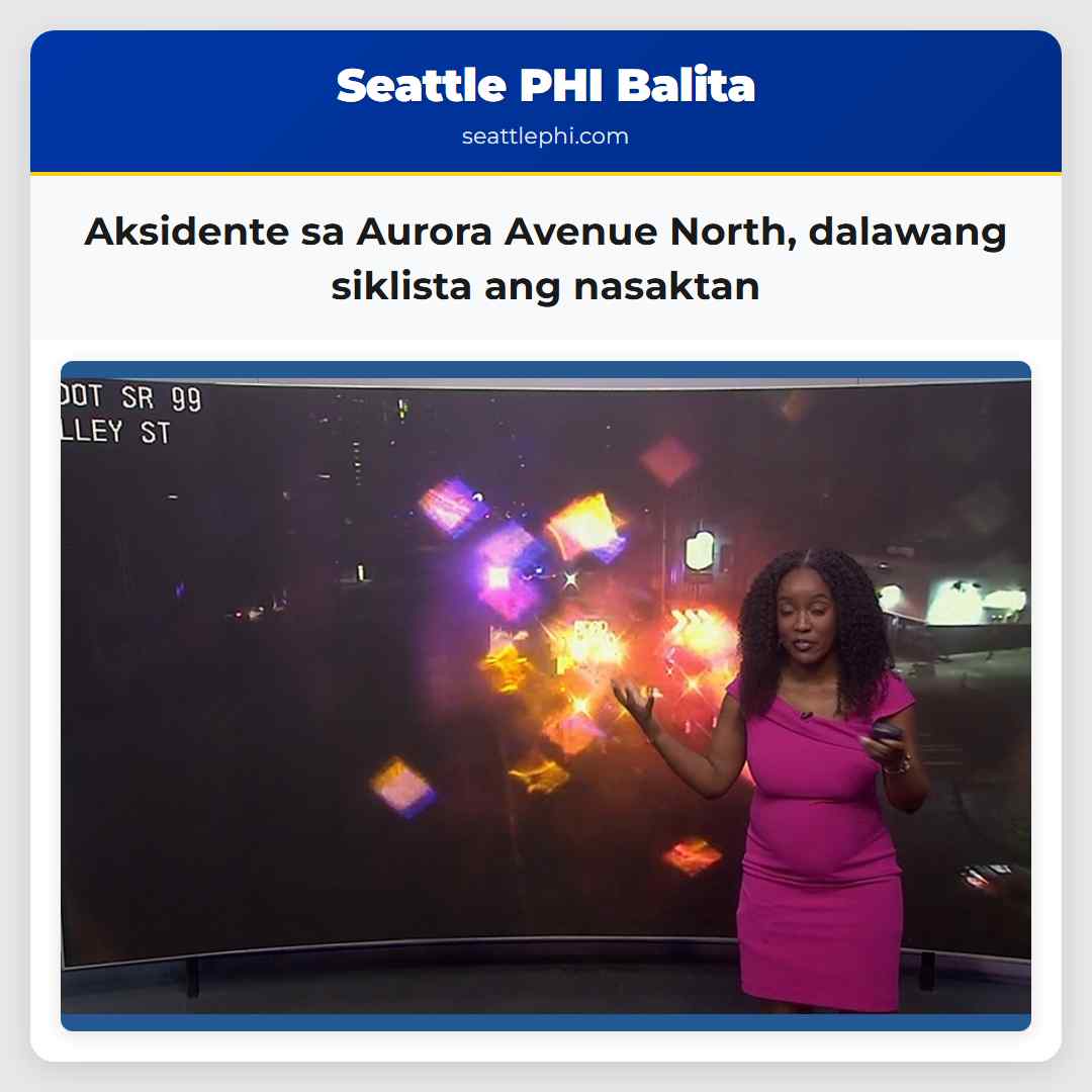 Aksidente sa Aurora Avenue North dalawang siklista ang nasaktan