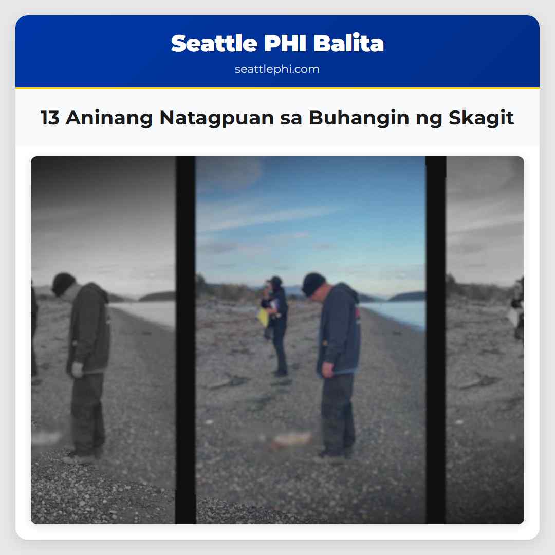 13 Aninang Natagpuan sa Buhangin ng Skagit