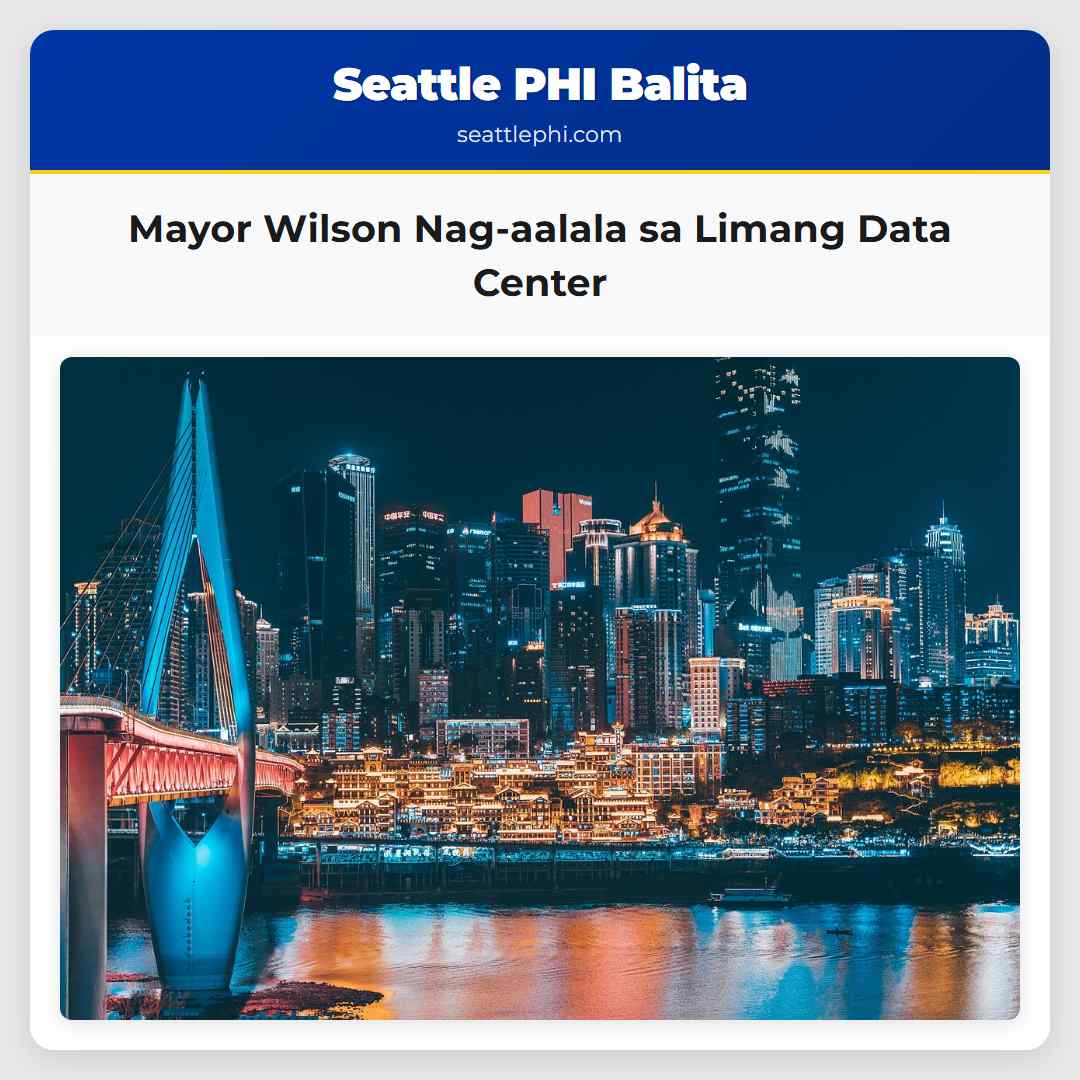Mayor Wilson Nag-aalala sa Limang Data Center
