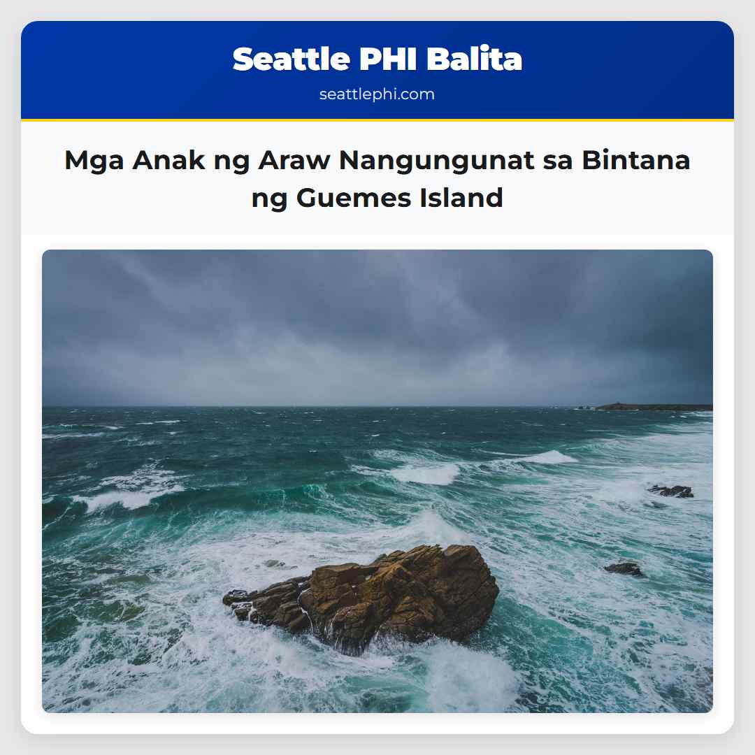 Mga Anak ng Araw Nangungunat sa Bintana ng Guemes