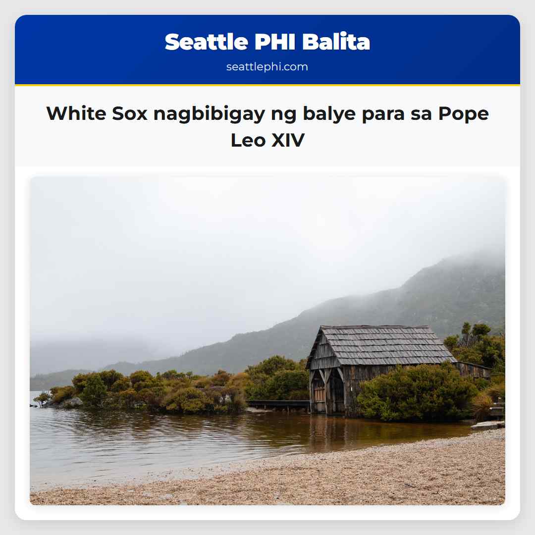 White Sox nagbibigay ng balye para sa Pope Leo XIV