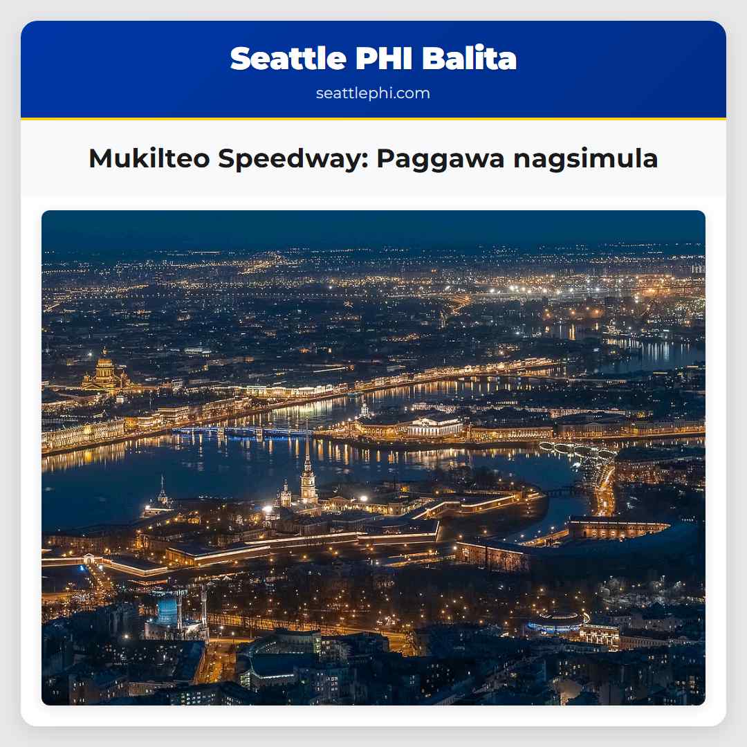 Mukilteo Speedway: Paggawa nagsimula