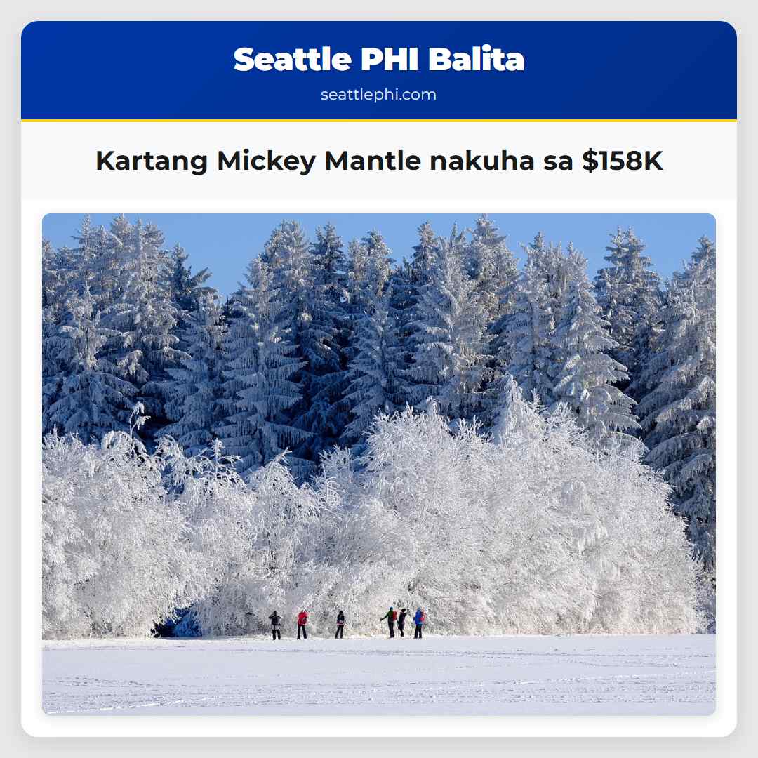 Kartang Mickey Mantle nakuha sa $158K