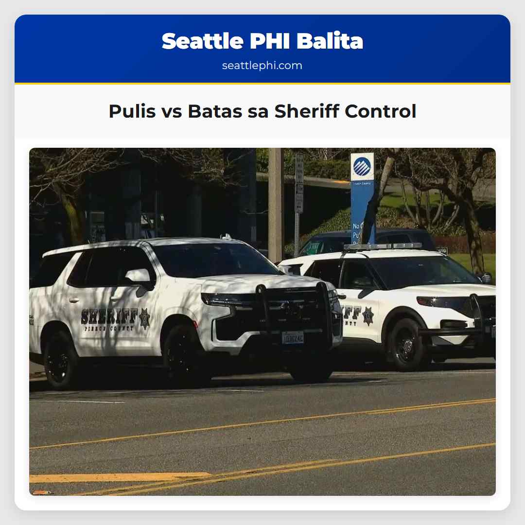 Pulis vs Batas sa Sheriff Control
