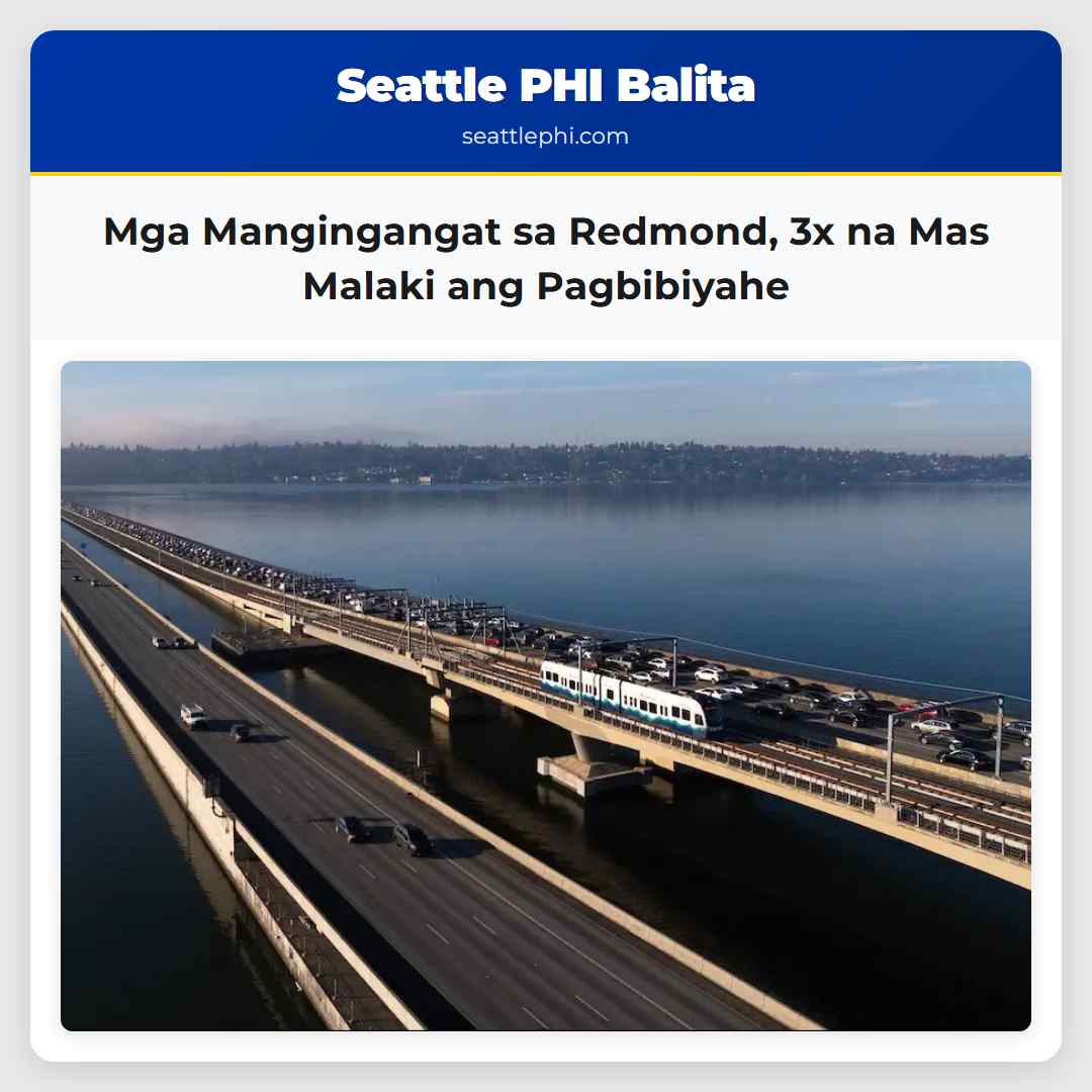 Mga Mangingangat sa Redmond, 3x na Mas Malaki ang