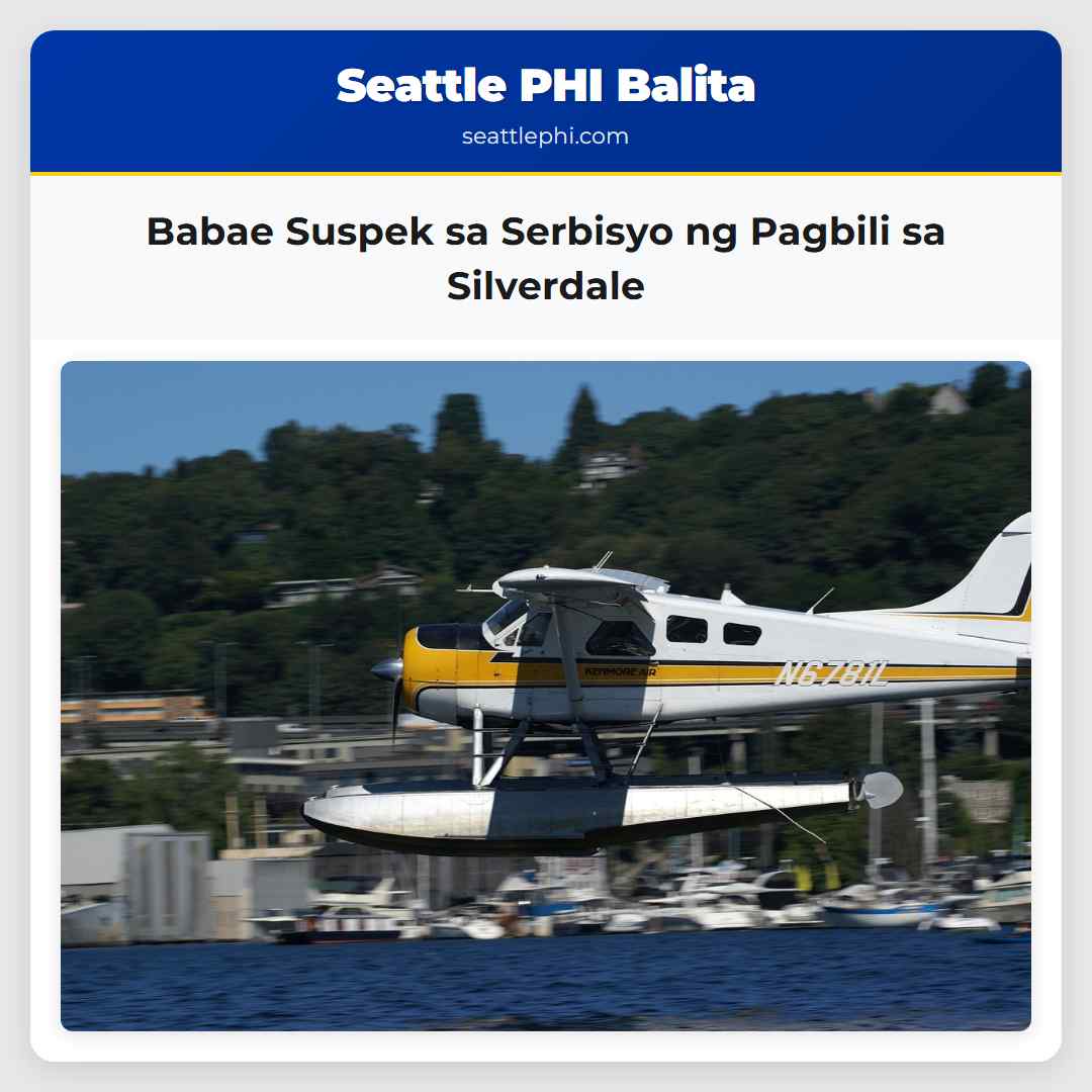Babae Suspek sa Serbisyo ng Pagbili sa Silverdale