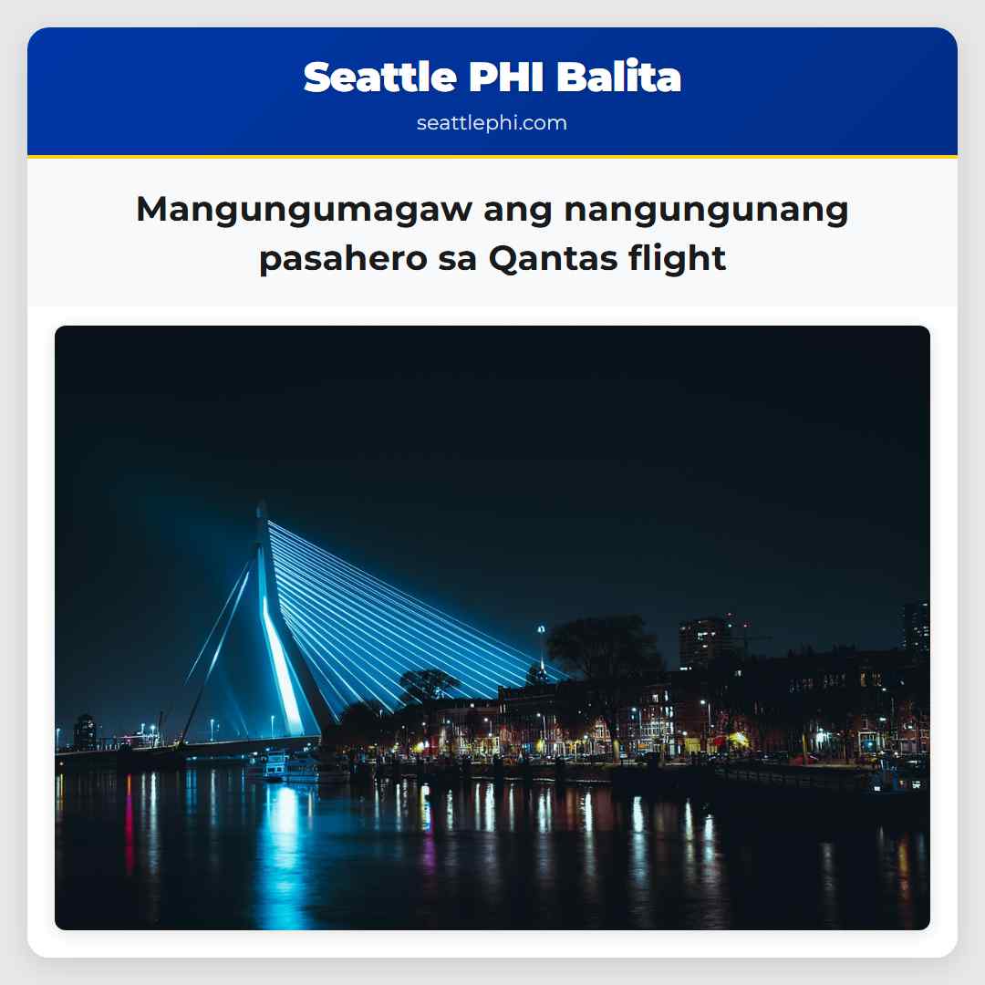 Mangungumagaw ang nangungunang pasahero sa Qantas