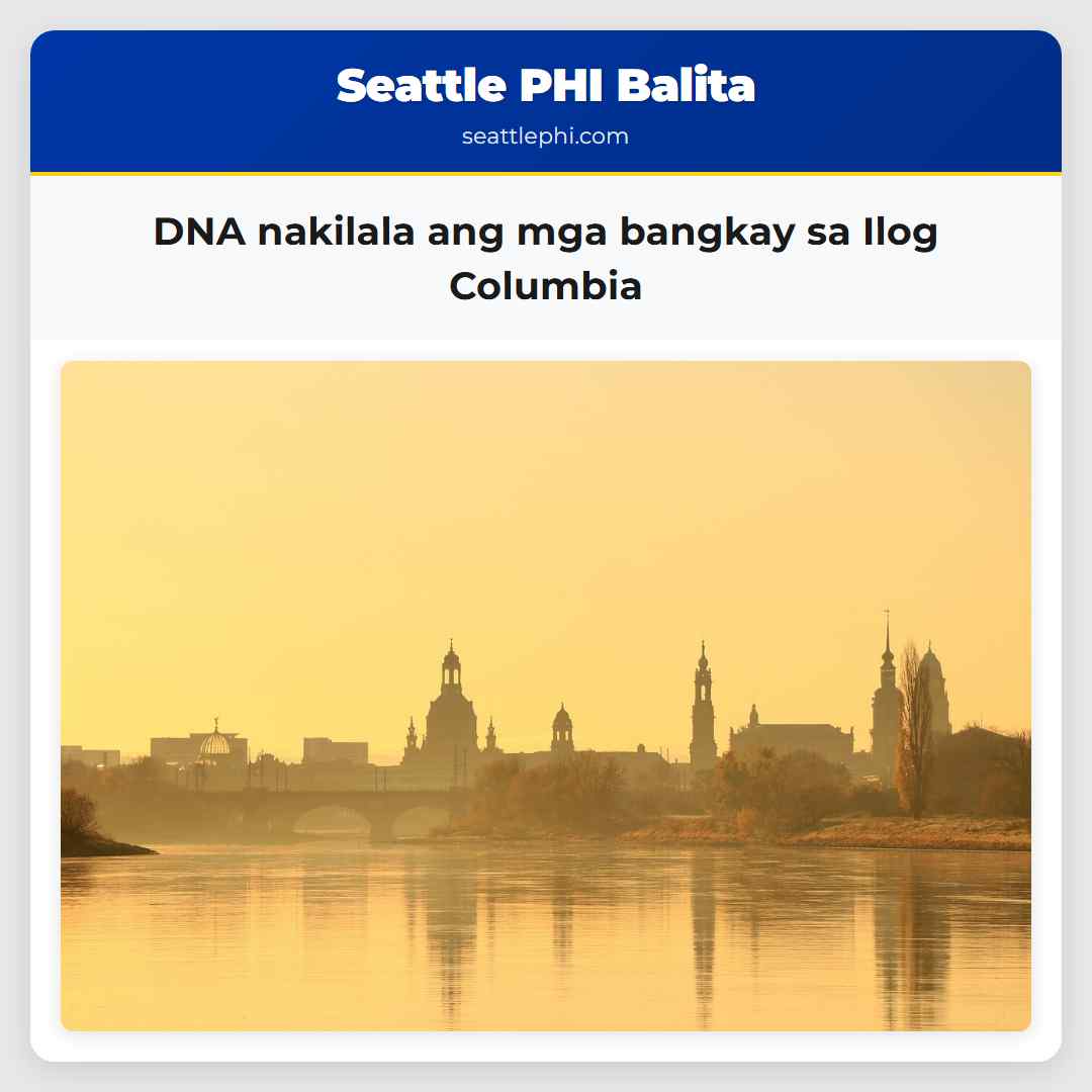 DNA nakilala ang mga bangkay sa Ilog Columbia