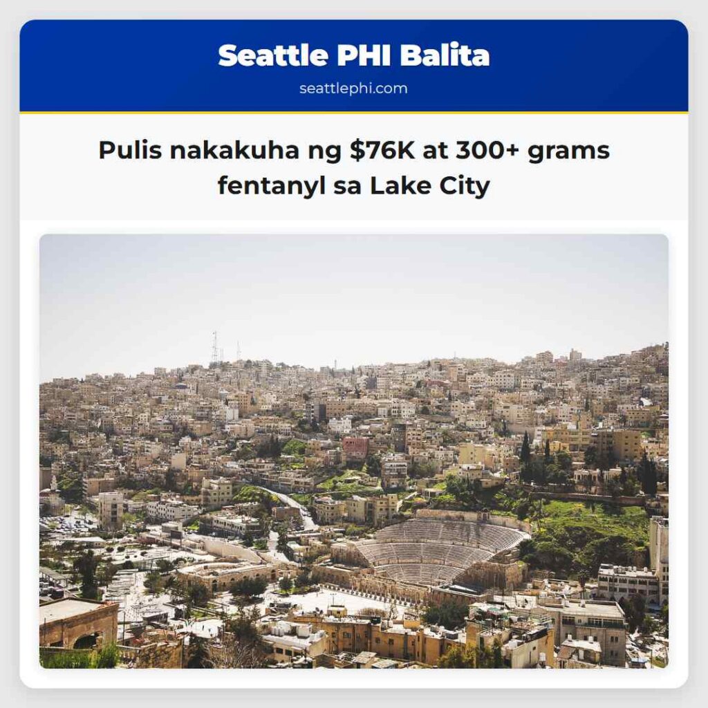 Pulis nakakuha ng $76K at 300+ grams fentanyl sa