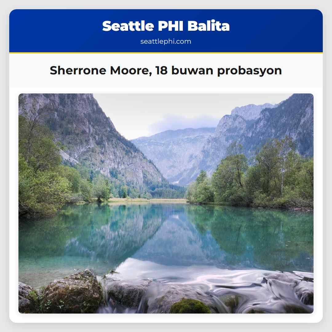 Sherrone Moore, 18 buwan probasyon