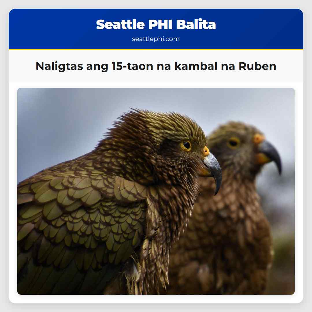 Naligtas ang 15-taon na kambal na Ruben