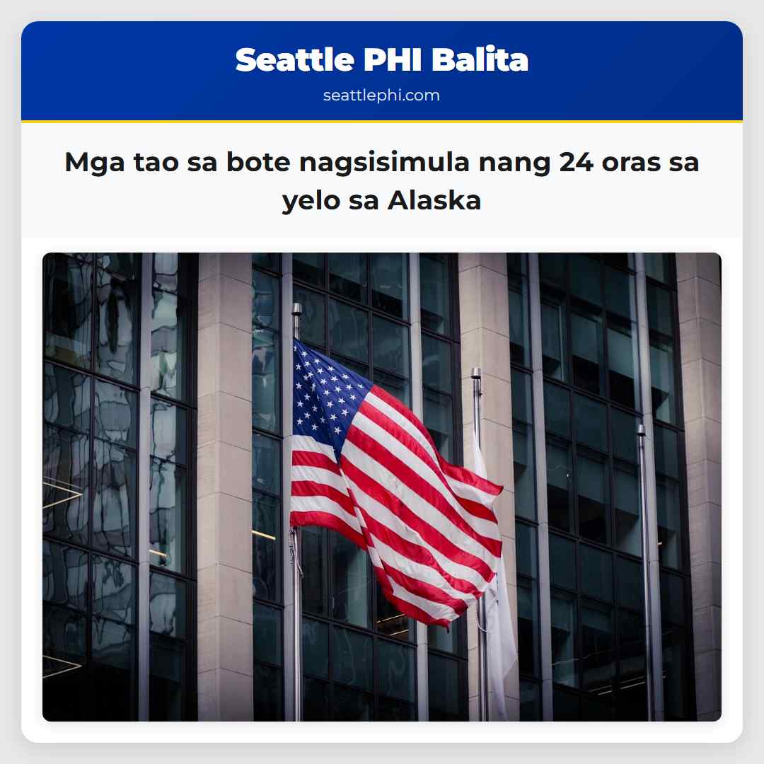 Mga tao sa bote nagsisimula nang 24 oras sa yelo sa Alaska