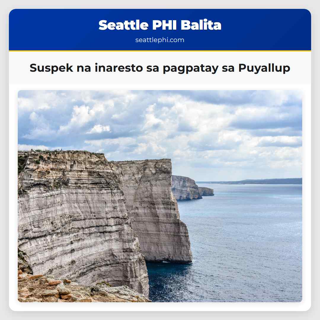 Suspek na inaresto sa pagpatay sa Puyallup
