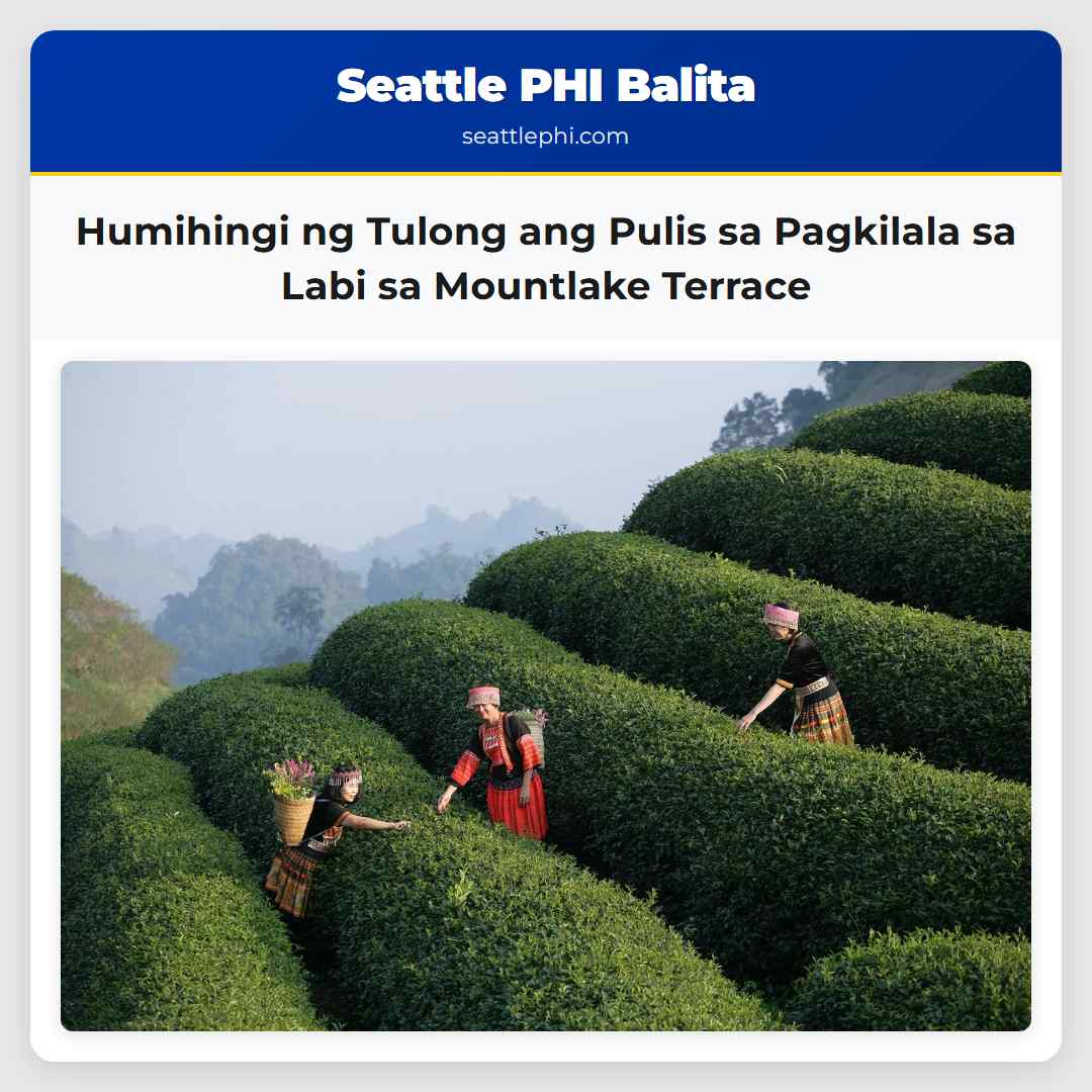 Humihingi ng Tulong ang Pulis sa Pagkilala sa Labi sa Mountlake Terrace