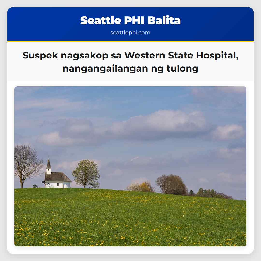 Suspek nagsakop sa Western State Hospital,