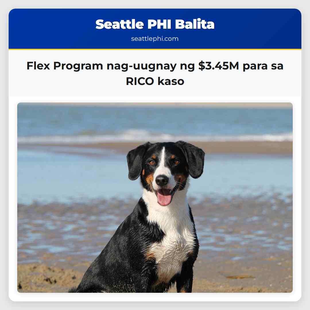 Flex Program nag-uugnay ng $3.45M para sa RICO