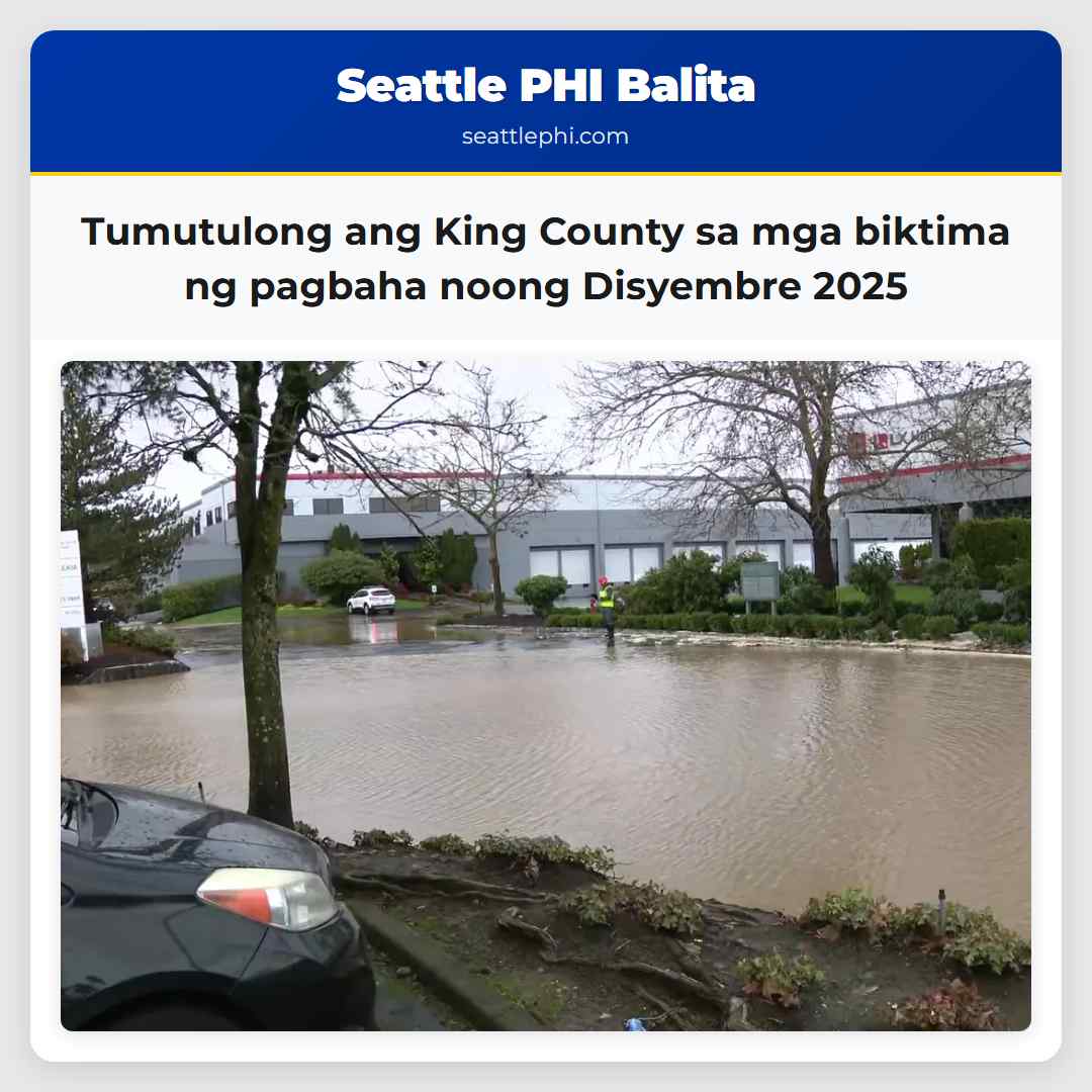 Tumutulong ang King County sa mga biktima ng pagbaha noong Disyembre 2025
