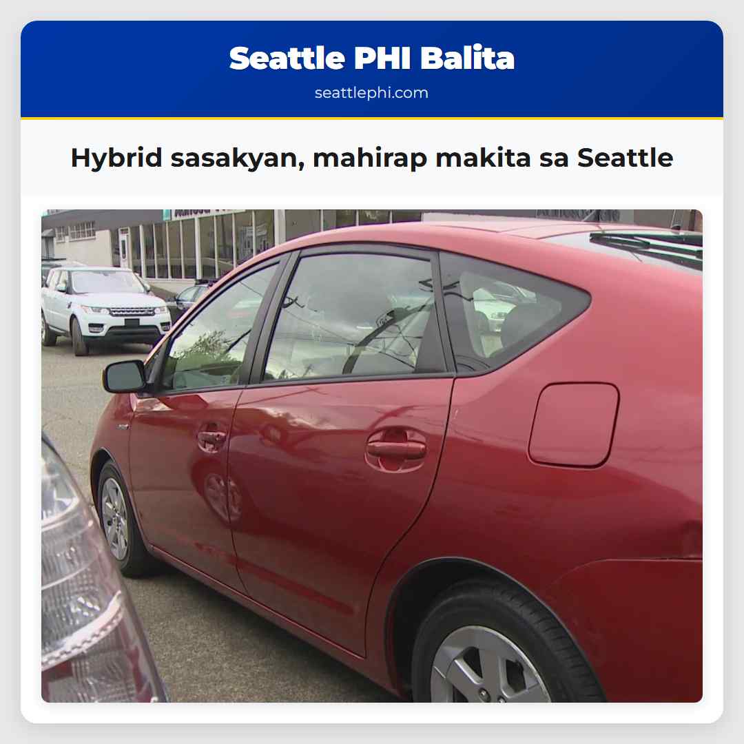 Hybrid sasakyan mahirap makita sa Seattle