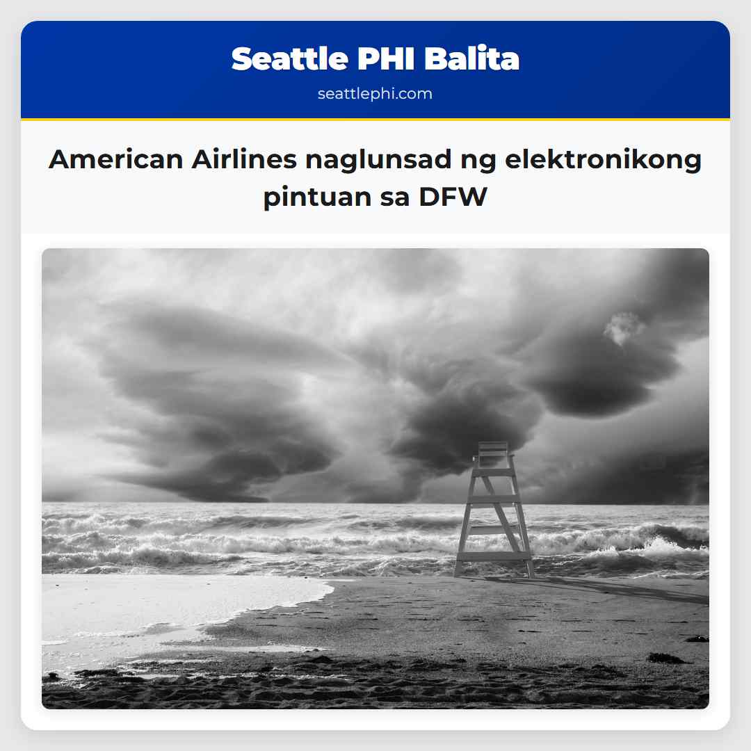 American Airlines naglunsad ng elektronikong