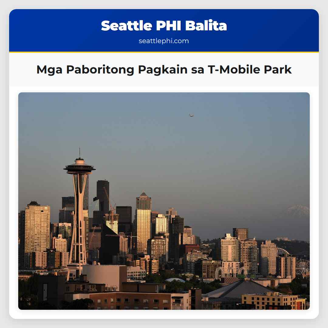 Mga Paboritong Pagkain sa T-Mobile Park