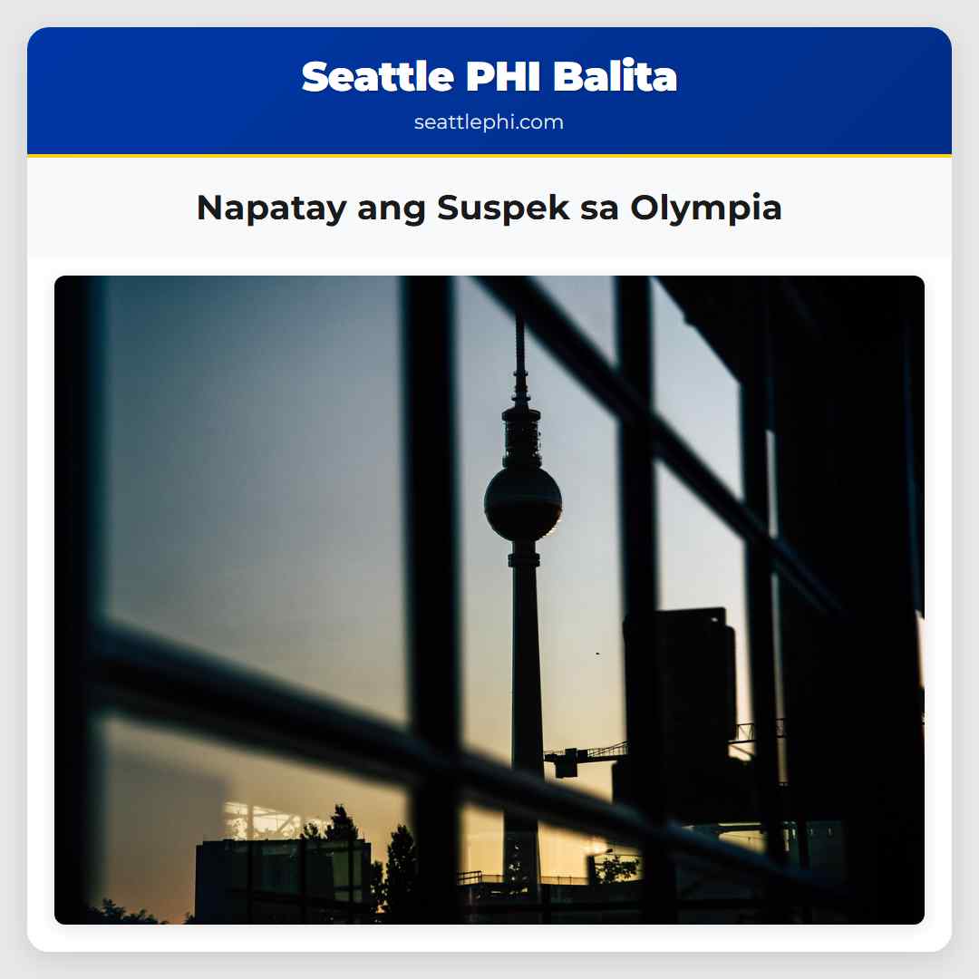 Napatay ang Suspek sa Olympia