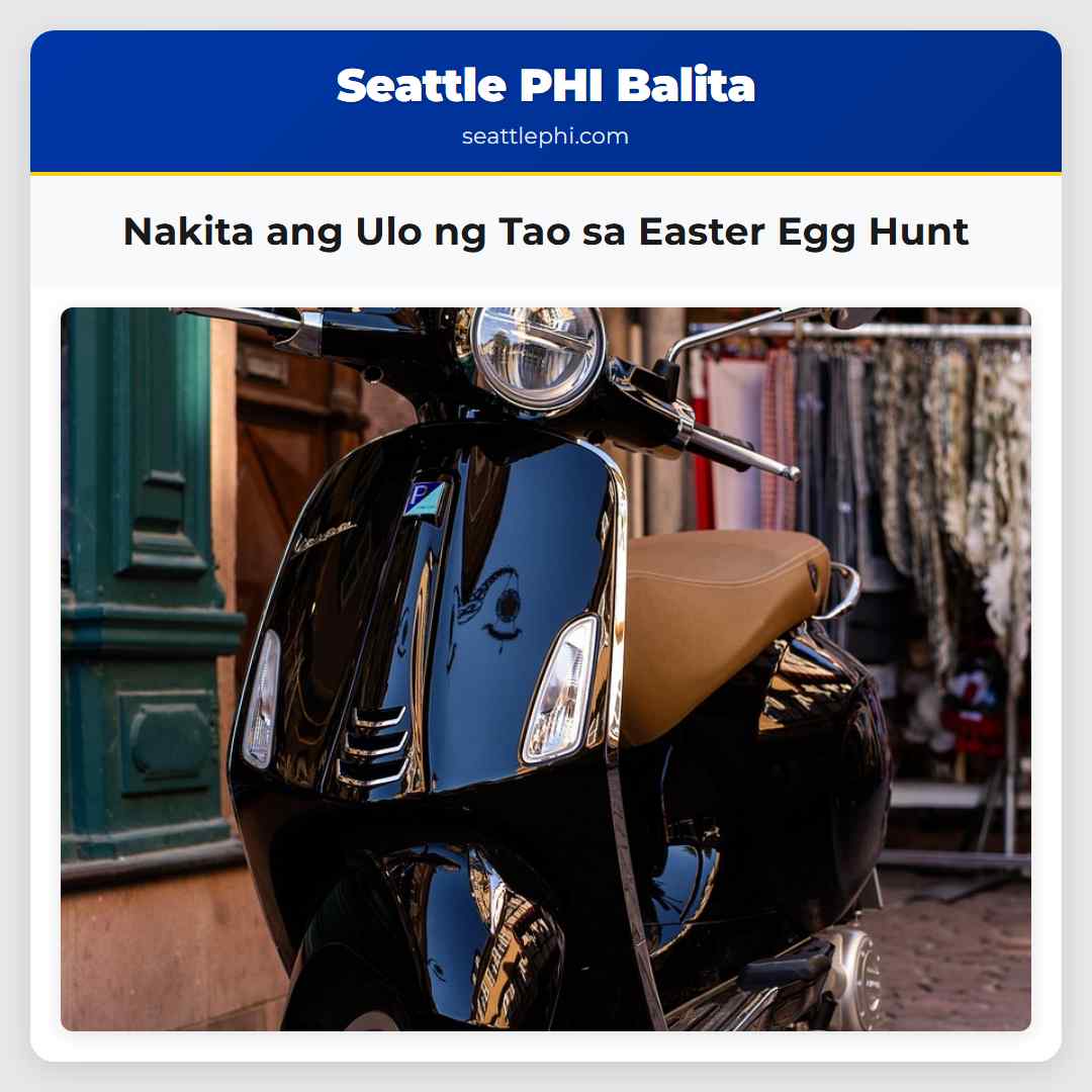 Nakita ang Ulo ng Tao sa Easter Egg Hunt
