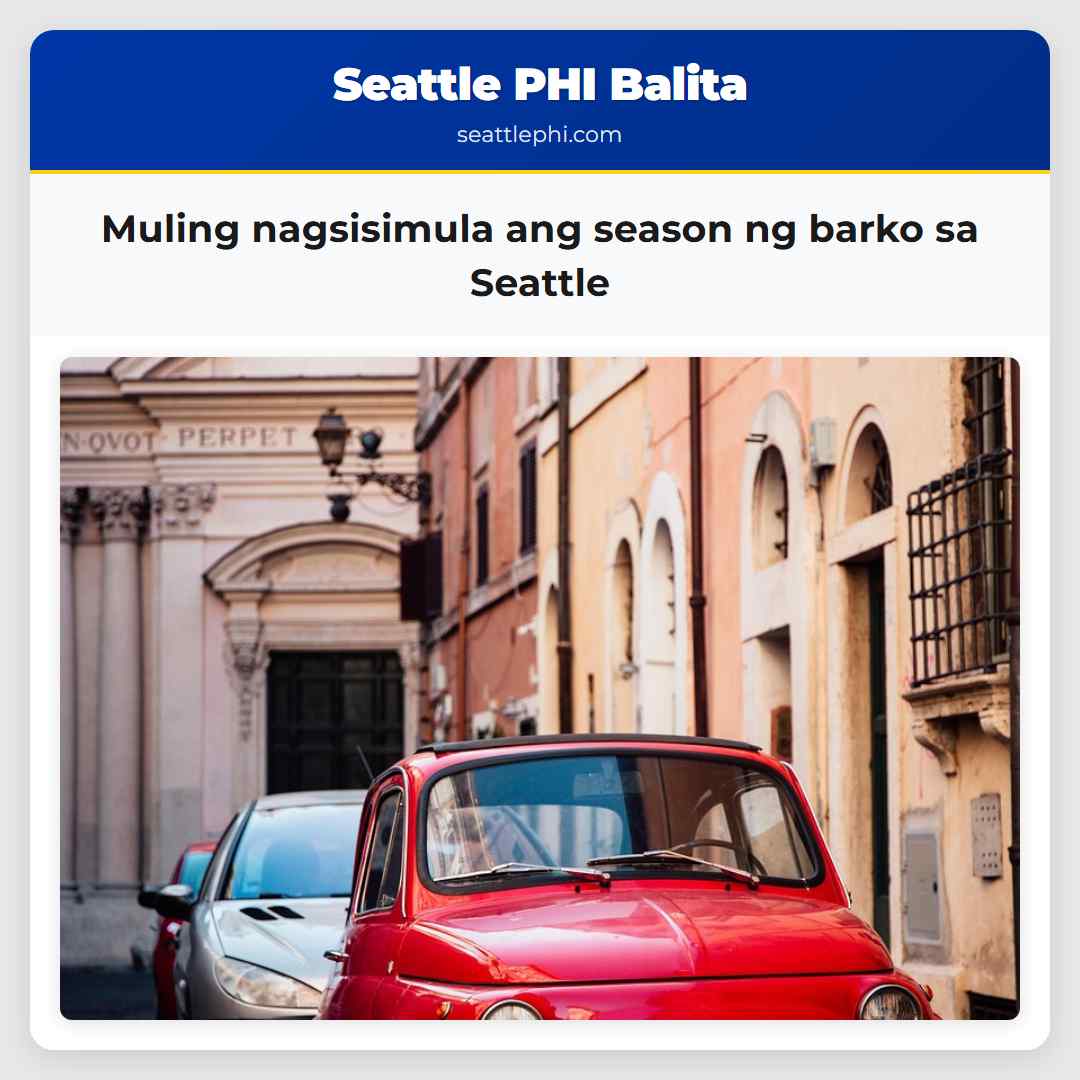 Muling nagsisimula ang season ng barko sa Seattle