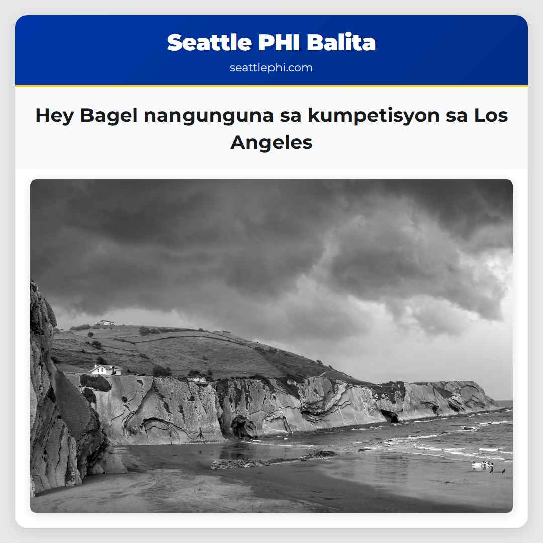 Hey Bagel nangunguna sa kumpetisyon sa Los Angeles