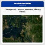 2.7 Magnitude Lindol sa Anacortes Walang Pinsala