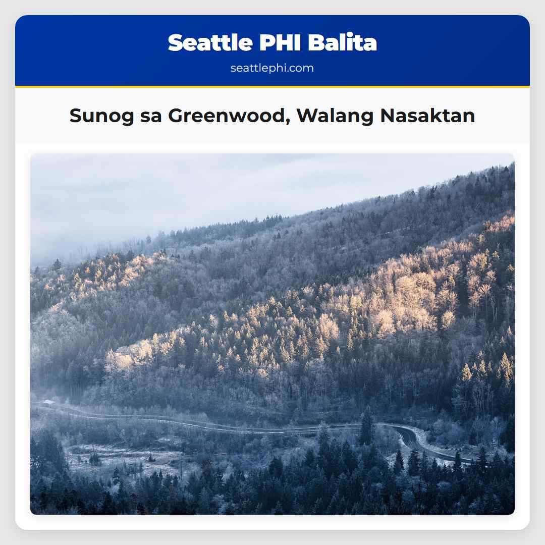 Sunog sa Greenwood Walang Nasaktan