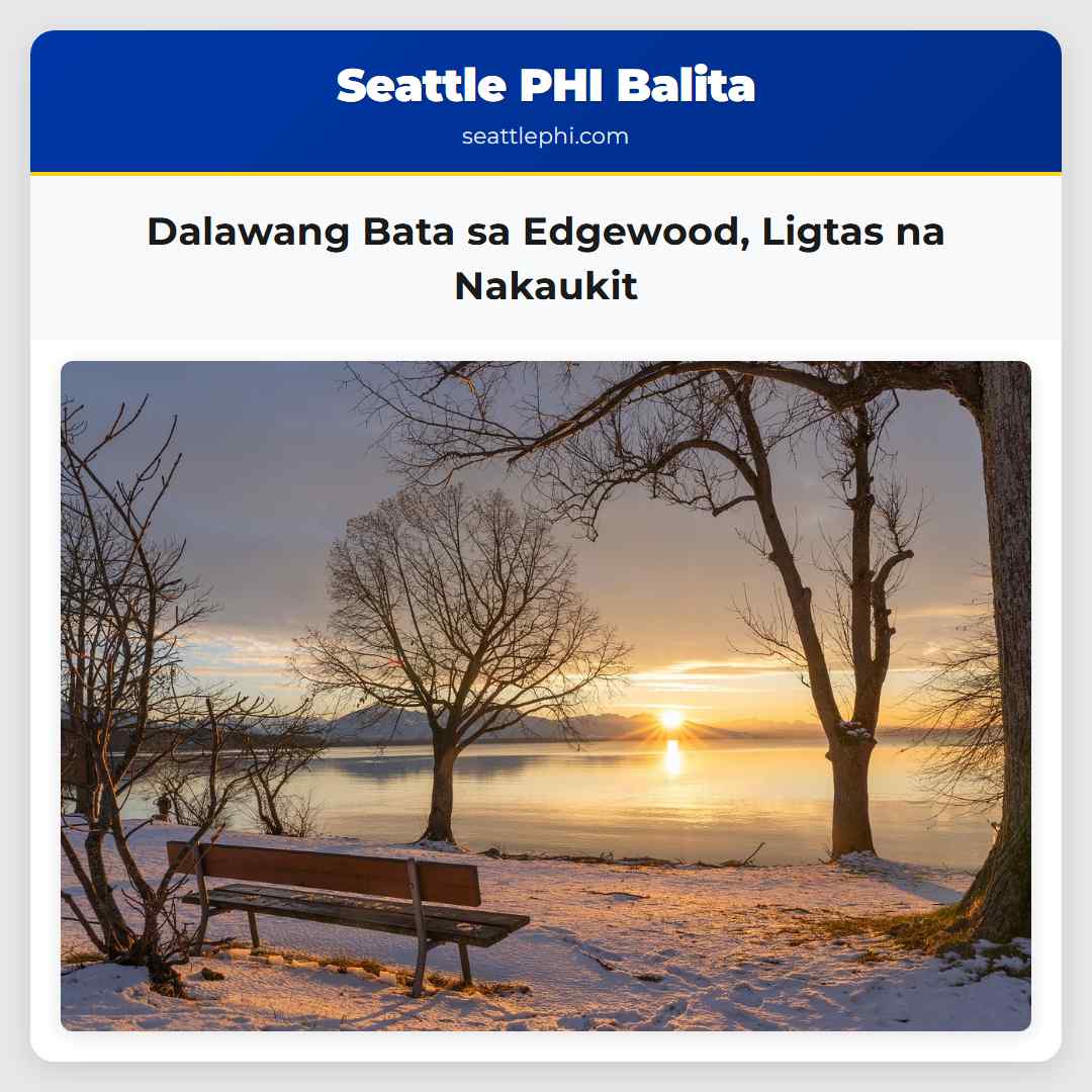 Dalawang Bata sa Edgewood, Ligtas na Nakaukit