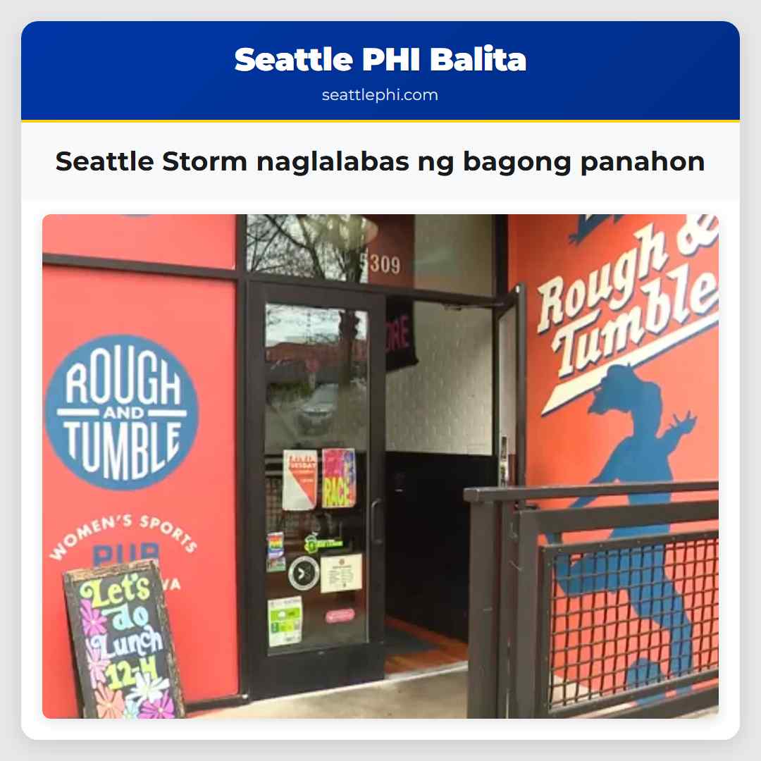 Seattle Storm naglalabas ng bagong panahon