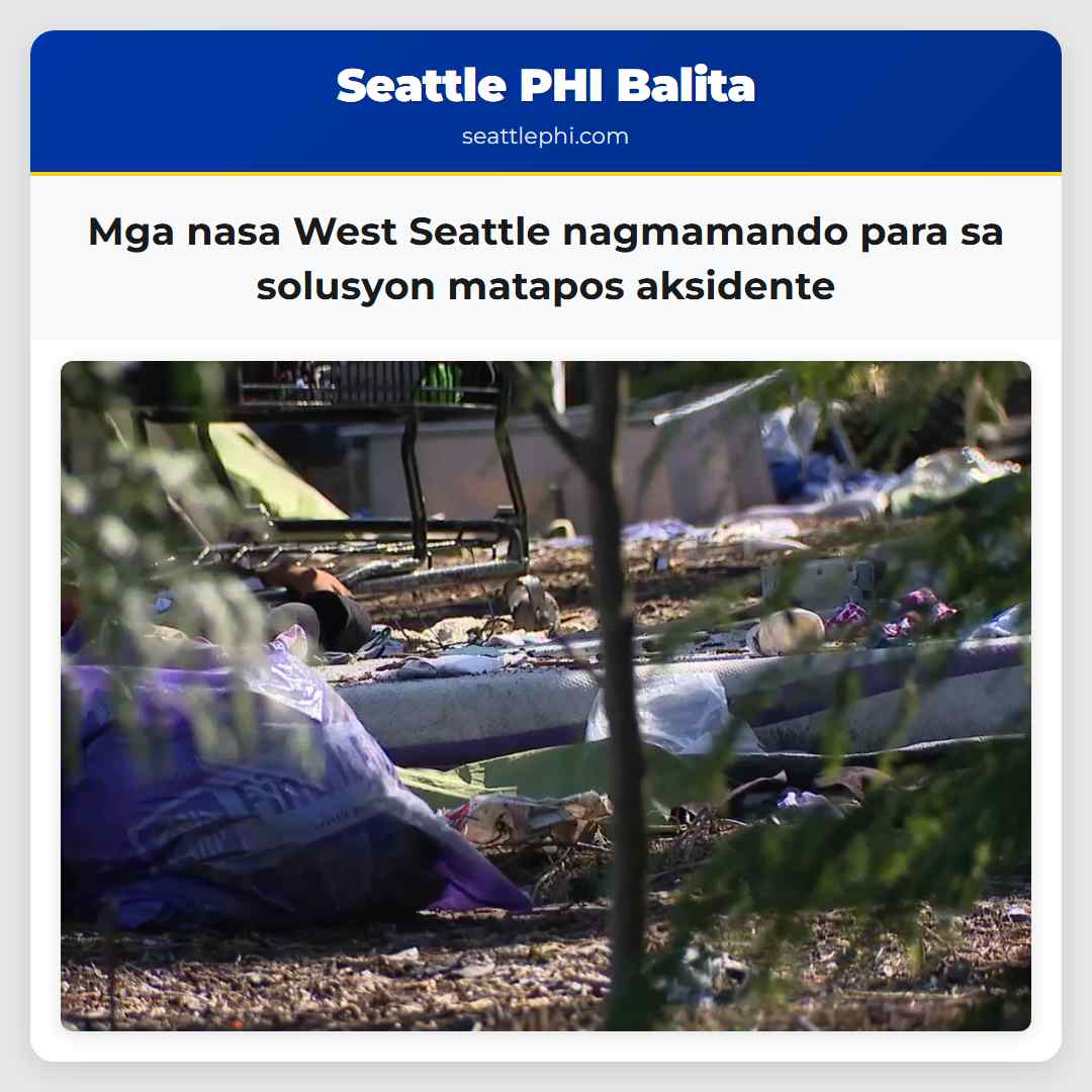 Mga nasa West Seattle nagmamando para sa solusyon