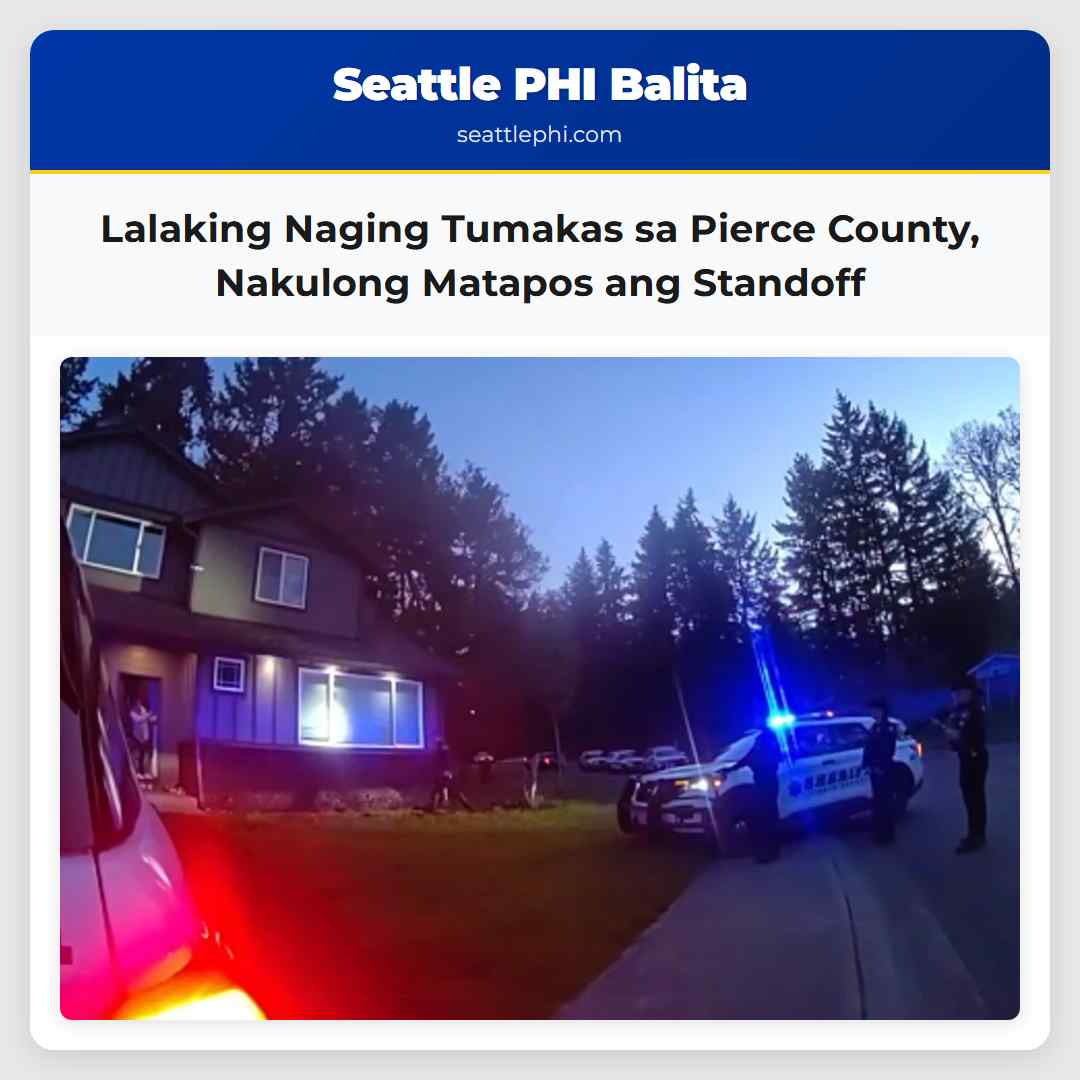 Lalaking Naging Tumakas sa Pierce County,