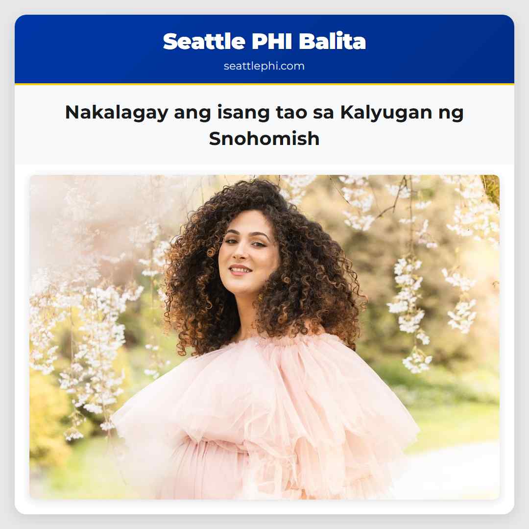 Nakalagay ang isang tao sa Kalyugan ng Snohomish