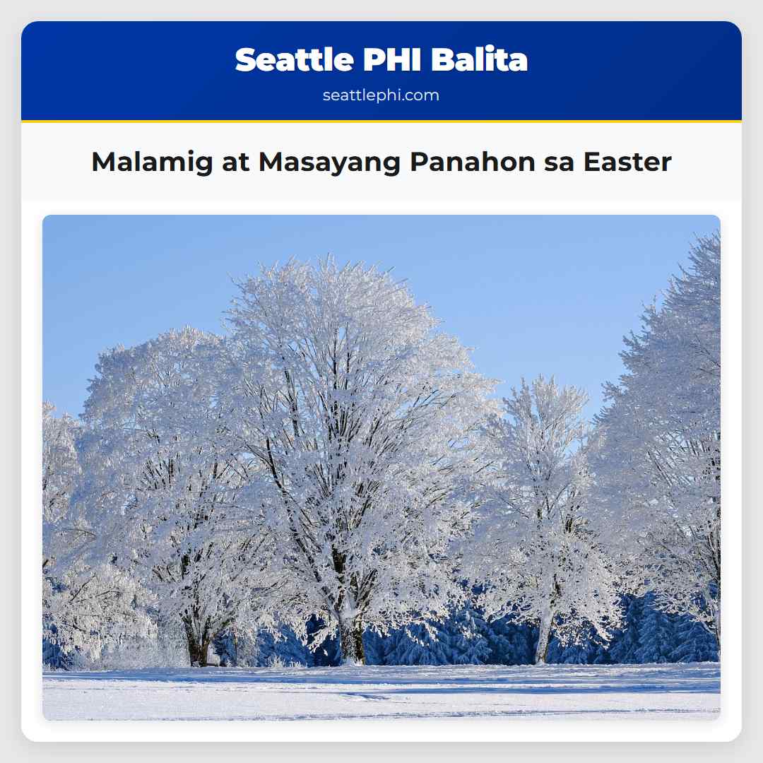 Malamig at Masayang Panahon sa Easter