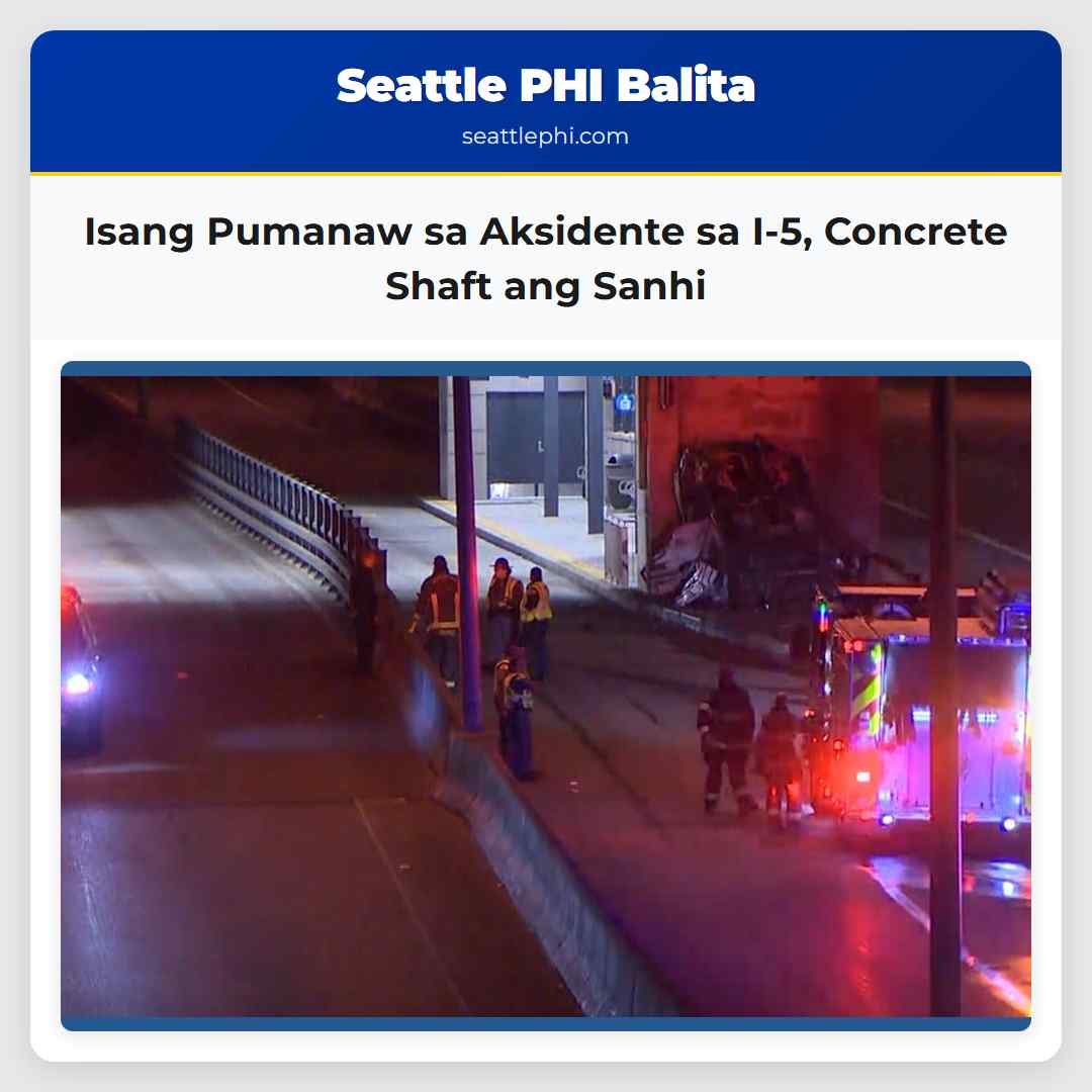 Isang Pumanaw sa Aksidente sa I-5 Concrete Shaft ang Sanhi