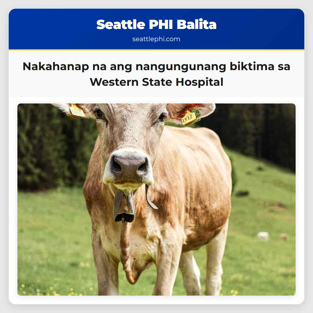 Nakahanap na ang nangungunang biktima sa Western