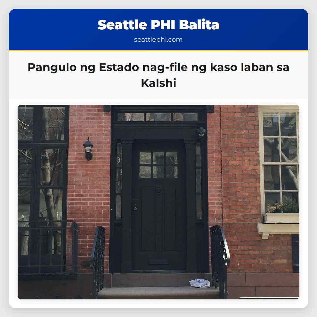 Pangulo ng Estado nag-file ng kaso laban sa Kalshi