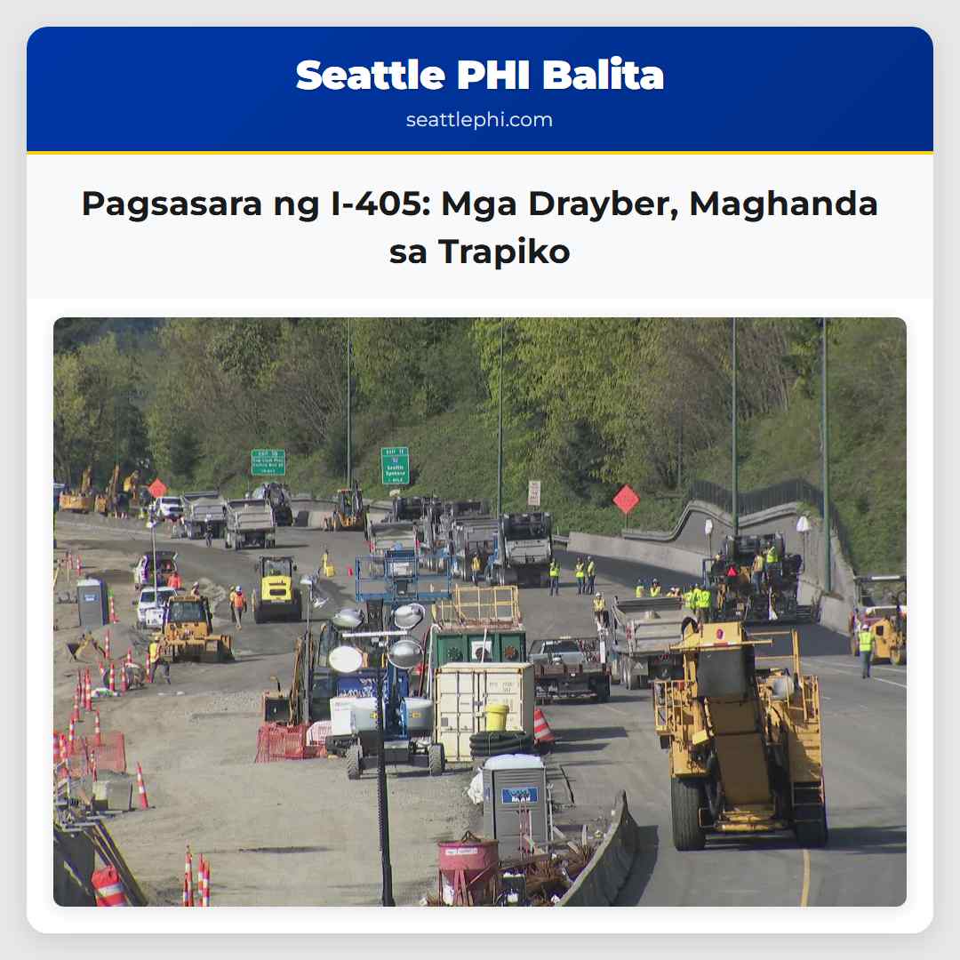Pagsasara ng I-405 Mga Drayber Maghanda sa Trapiko