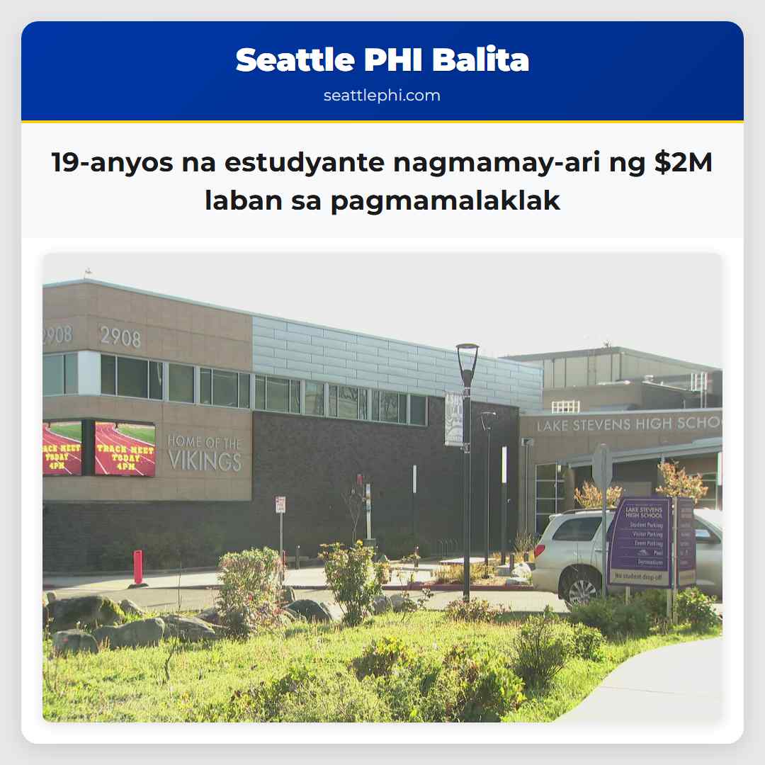 19-anyos na estudyante nagmamay-ari ng $2M laban sa pagmamalaklak