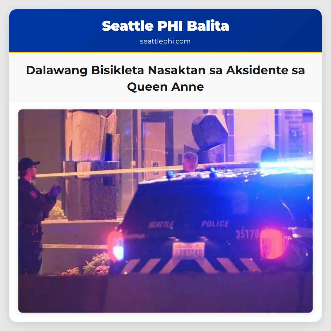 Dalawang Bisikleta Nasaktan sa Aksidente sa Queen