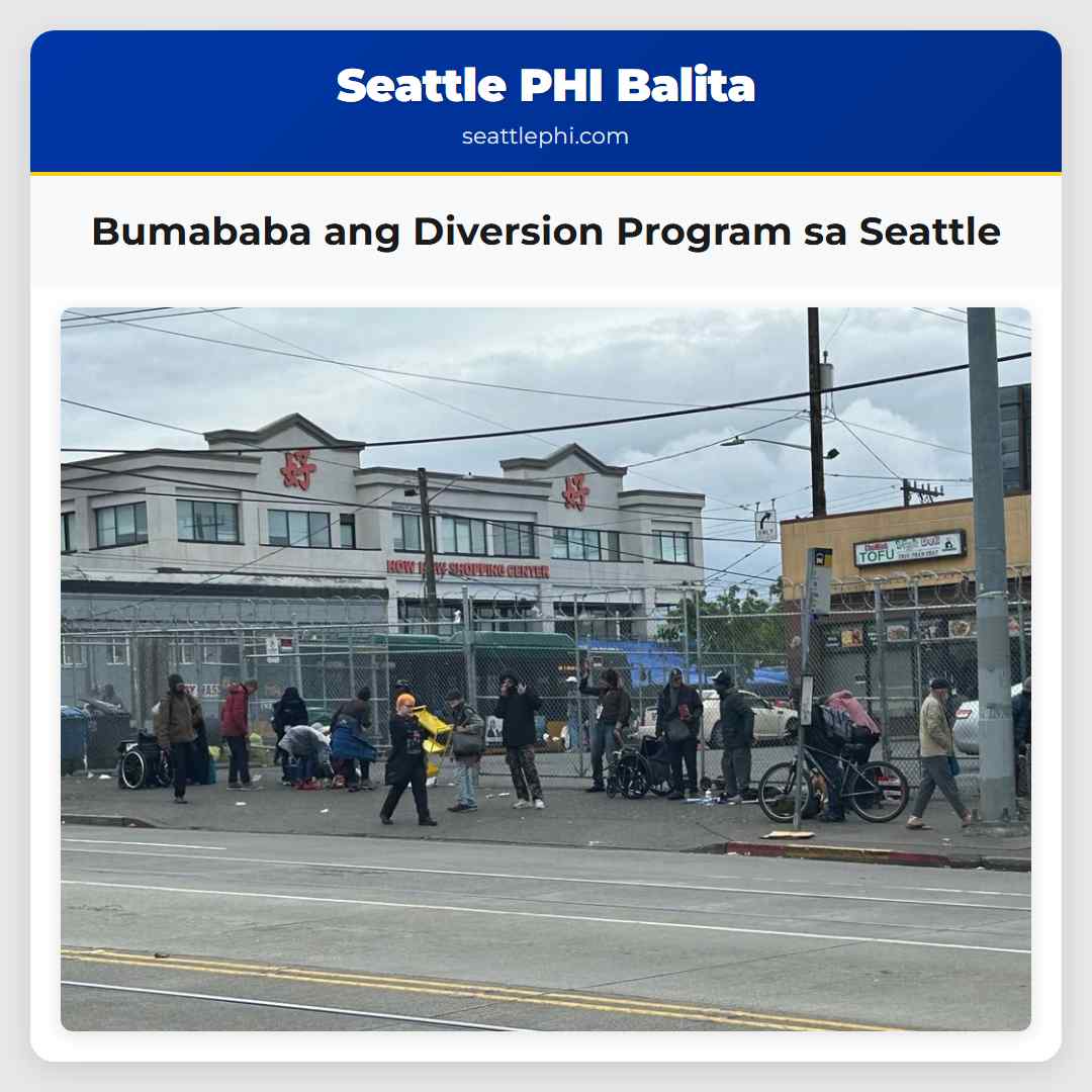 Bumababa ang Diversion Program sa Seattle