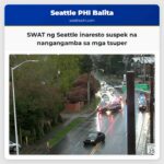 SWAT ng Seattle inaresto suspek na nangangamba sa mga tsuper