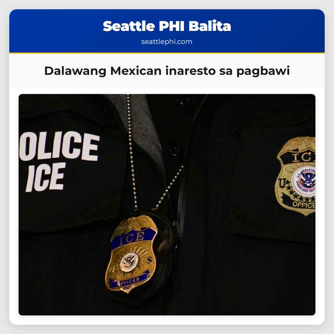 Dalawang Mexican inaresto sa pagbawi