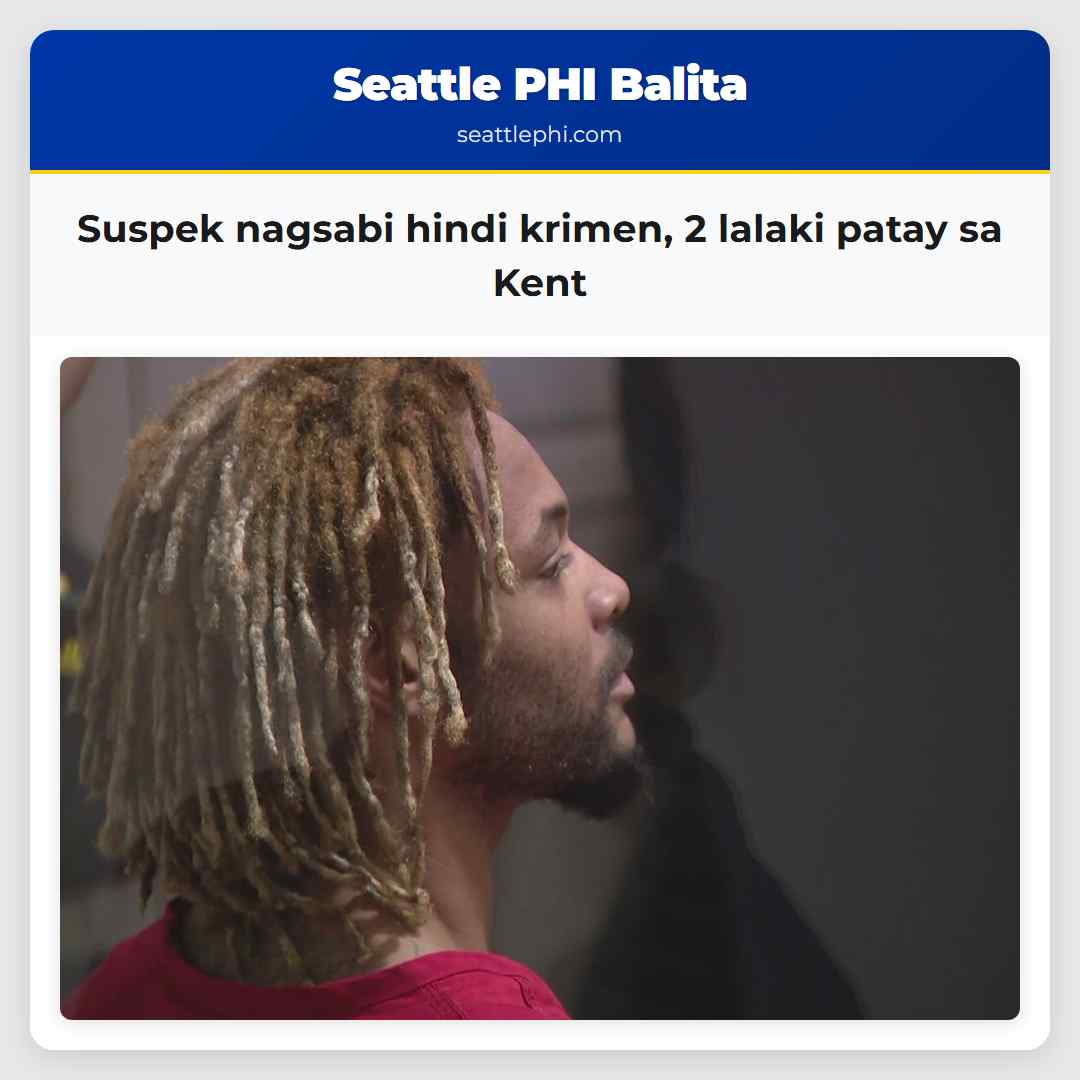 Suspek nagsabi hindi krimen, 2 lalaki patay sa