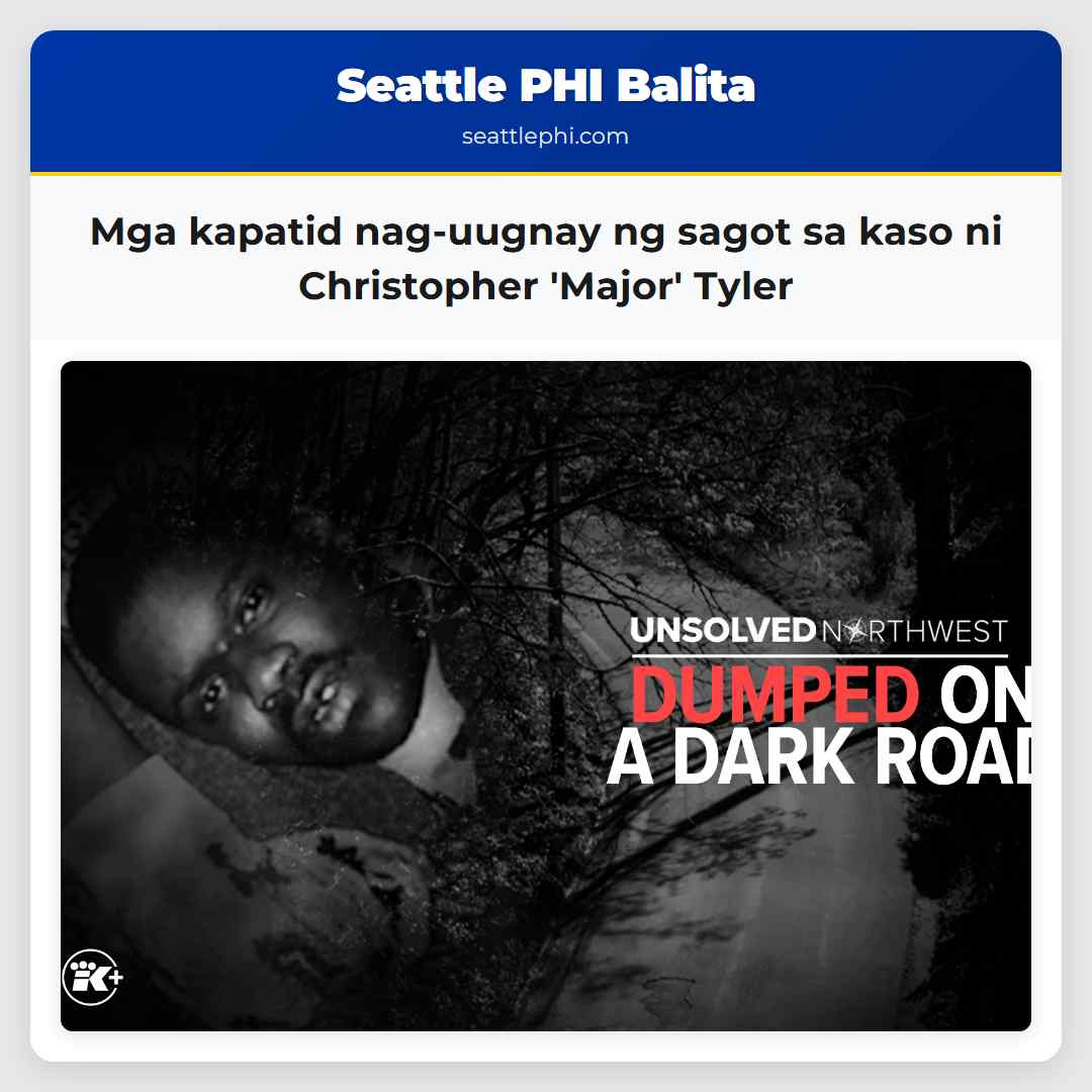 Mga kapatid nag-uugnay ng sagot sa kaso ni Christopher Major Tyler